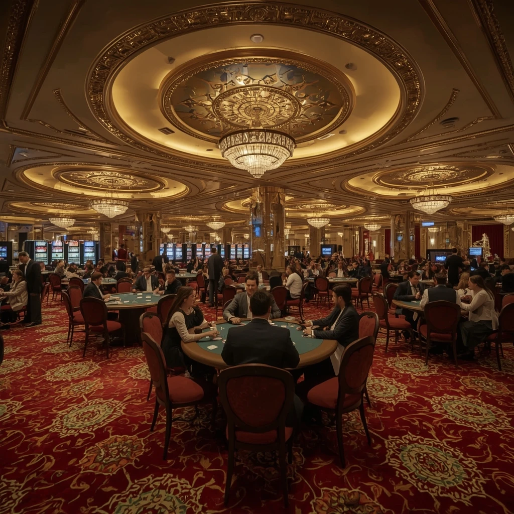 VIP gaming room at 1xbet Casino Casino